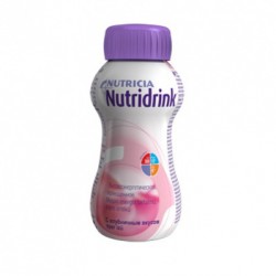 Смесь для энтерального питания, Nutridrink (Нутридринк) 200 мл клубника