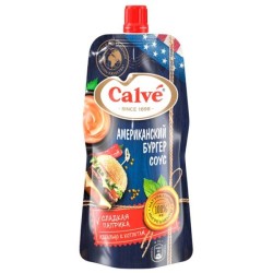 Соус, Calve (Кальве) 230 г майонезный Американский бургер