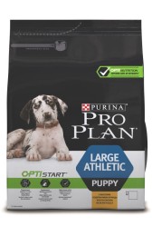 Сухой корм, Proplan (Проплан) 3 кг для щенков крупных пород атлетического телосложения с курицей и рисом