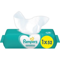 Салфетки влажные детские, Pampers (Памперс) №52 сенситив