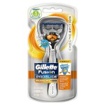 Станок для бритья, Gillette (Жиллет) Фьюжн пауэр проглайд флексбол + 1 сменная кассета хром эдишн