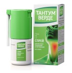 Тантум верде, спрей для местного применения дозированный 0.255 мг/доза 30 мл (176 доз) 1 шт