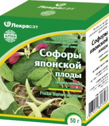 Софора японская плоды, сырье 50 г №1