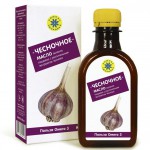 Масло льняное, Компас здоровья 200 мл Чесночное