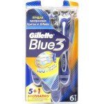 Станок одноразовый для бритья, Gillette (Жиллет) №6 блю 3